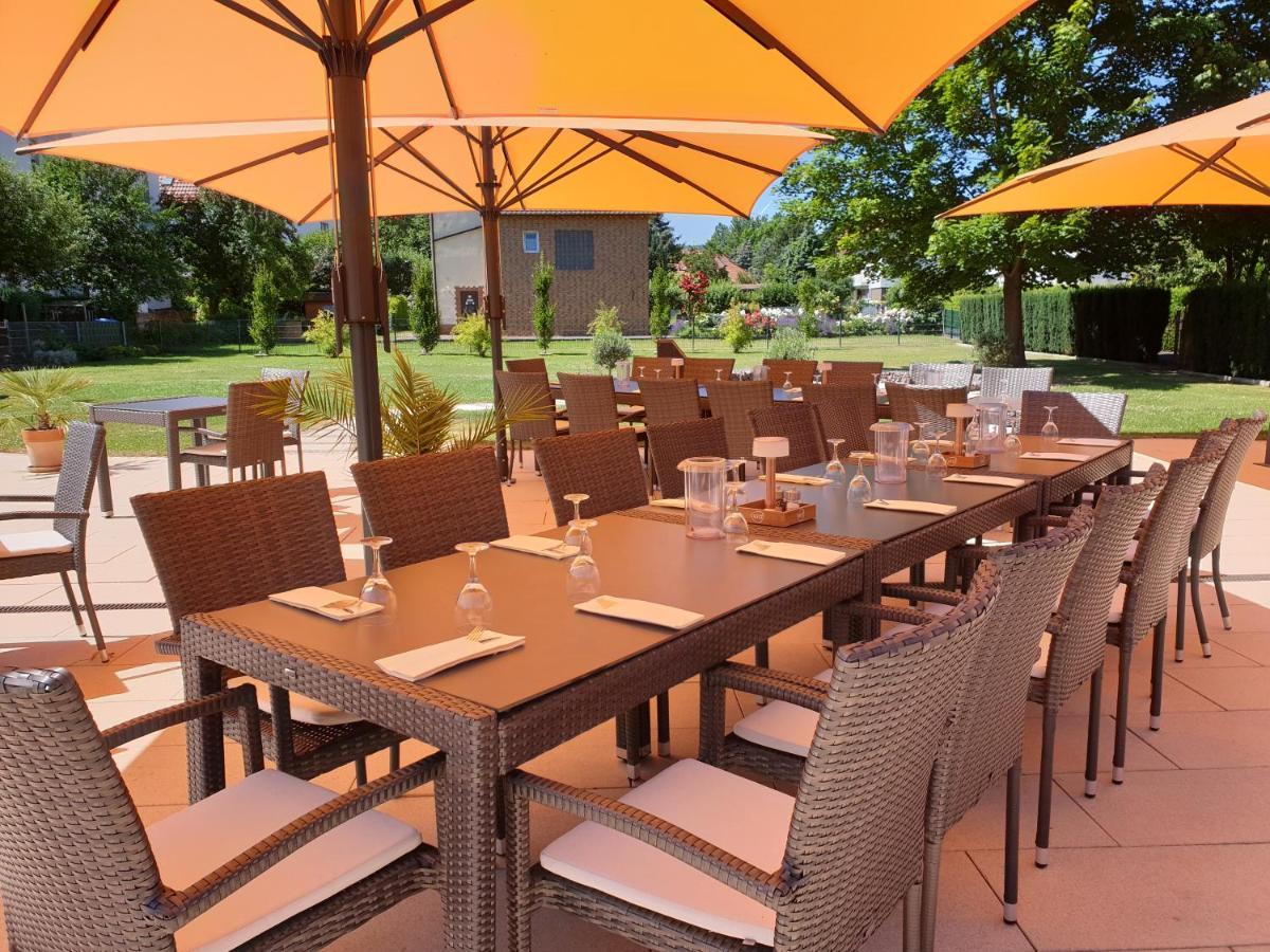 Hotel Hessischer Hof 멜숭겐 외부 사진